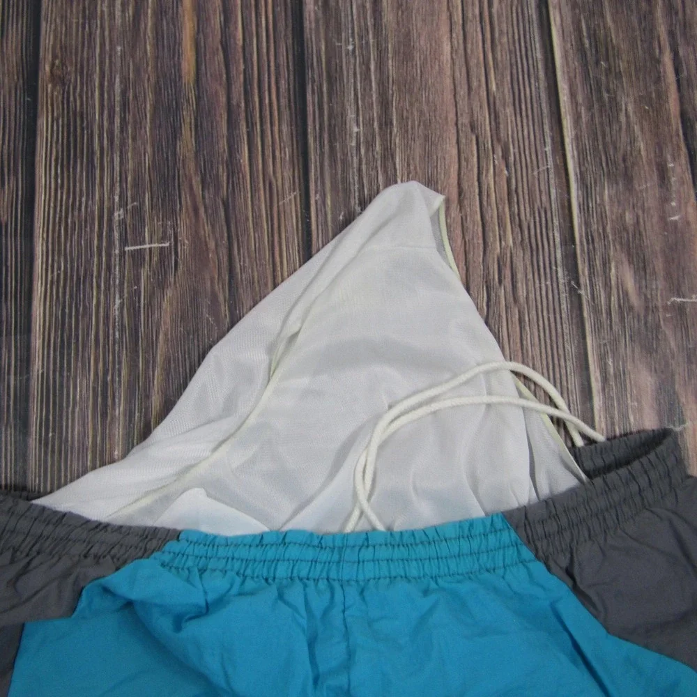 Vintage‎ Dunlop Sport Shorts Mens 34 Blue Nylon Swim Lined 5